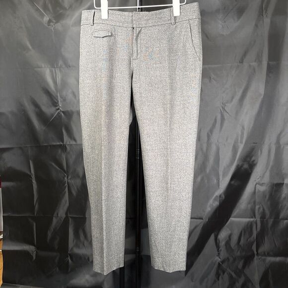 Banana Republic 'Martin' Midrise Gray Dress Pants Pockets, Size 6 - Picture 2 of 9